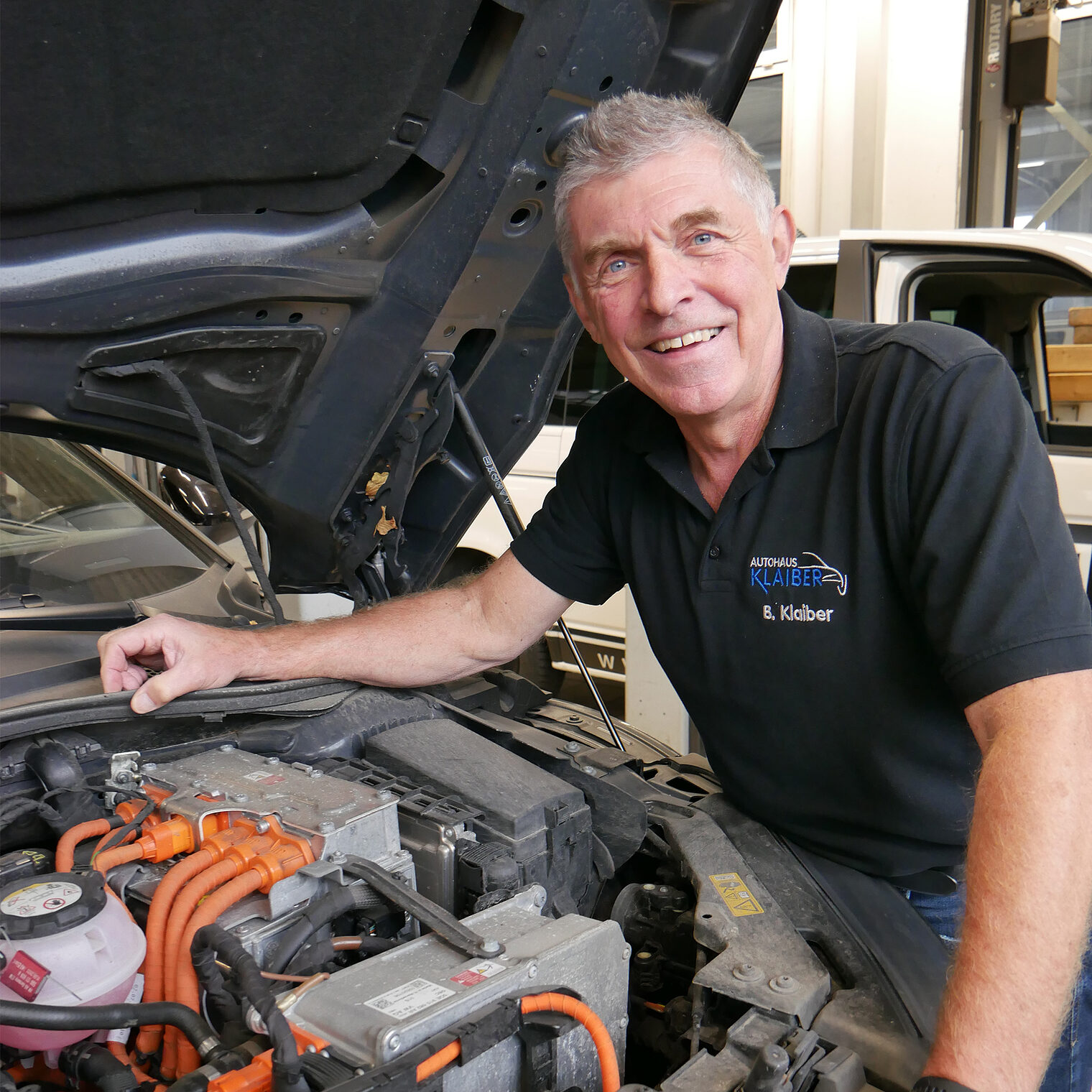 Bernd Klaiber vom Autohaus Klaiber