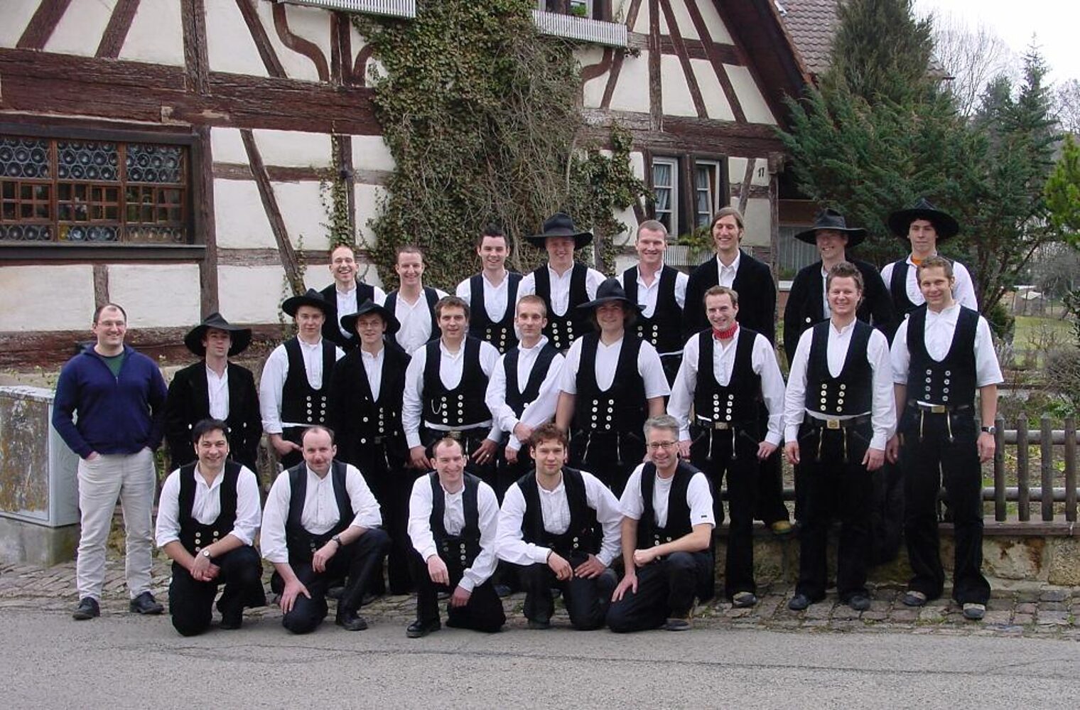 Klassenfoto Zimmerer 2004-2005 2