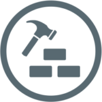 Icon für Kurse zum Thema Bau und Ausbau